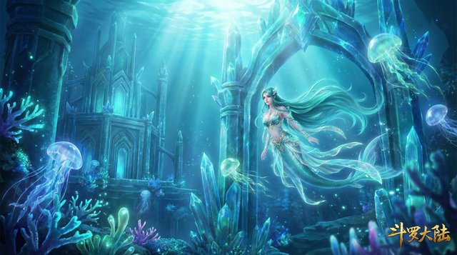 少女萝莉创意视频：水下幻境